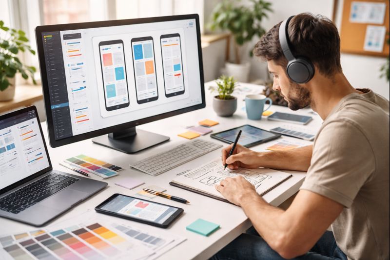 קורס UI UX חווית משתמש למתחילים ללא ניסיון