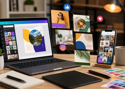 280 סרטוני יוטיוב מומלצים ללימוד עיצוב פוסטים לפייסבוק ולאינסטגרם עם תוכנות חינם