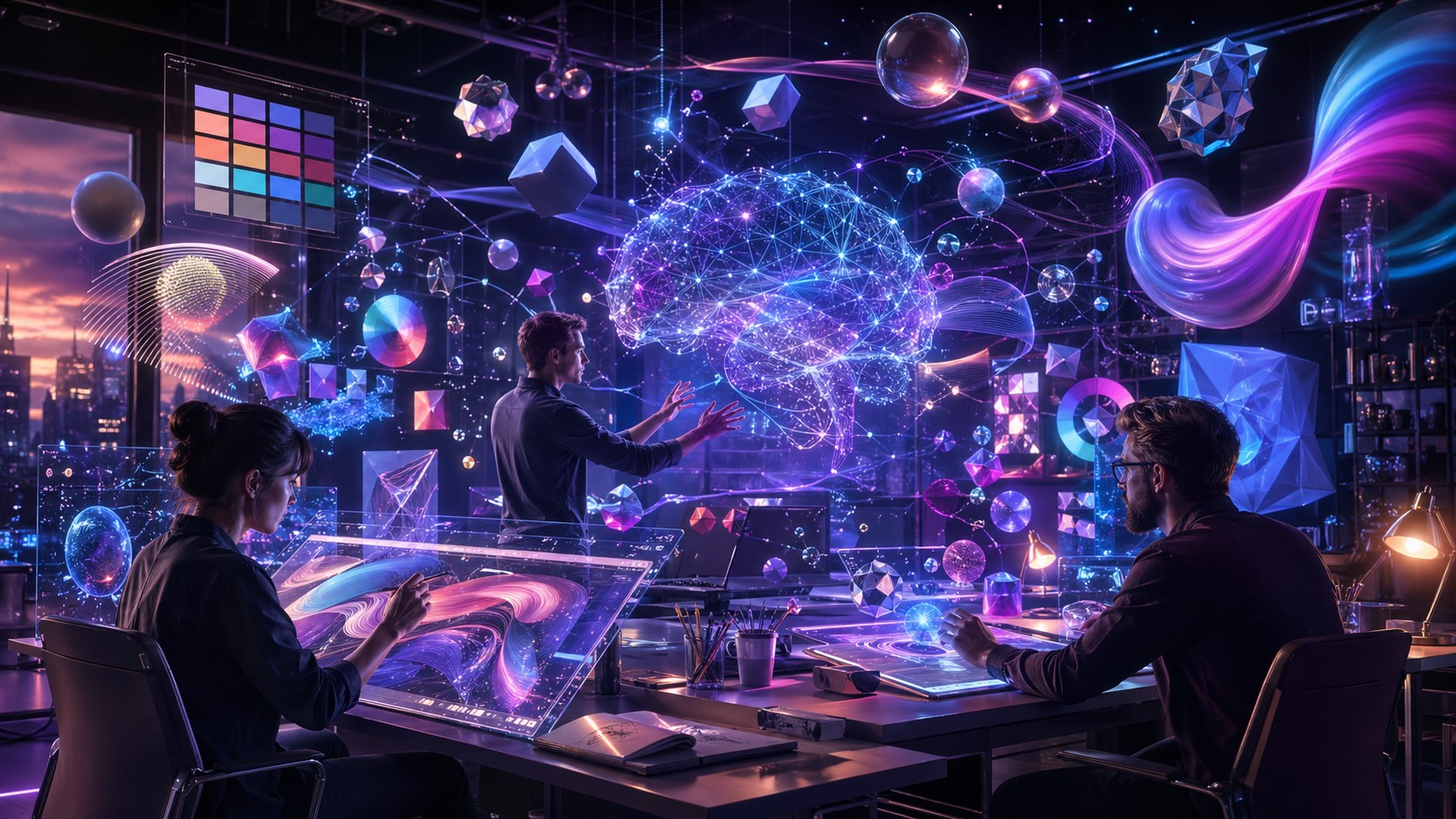 איך נראה תהליך העבודה החדש של מעצב גרפיקה ממוחשבת בשנת 2026 